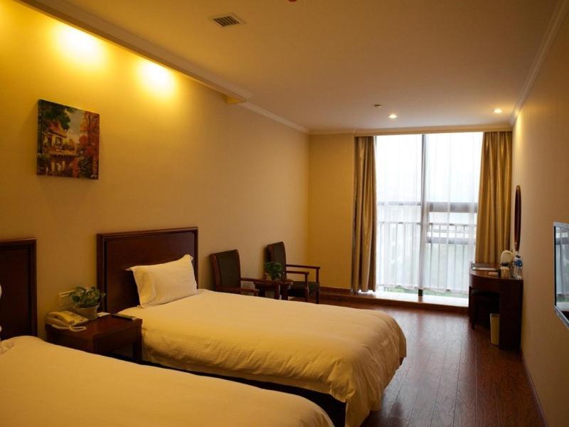 Greentree Inn Anhui Hefei Qianshan Road Business Hotel Exterior foto