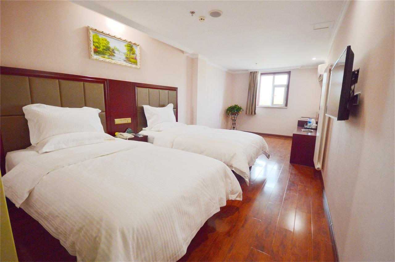 Greentree Inn Anhui Hefei Qianshan Road Business Hotel Exterior foto