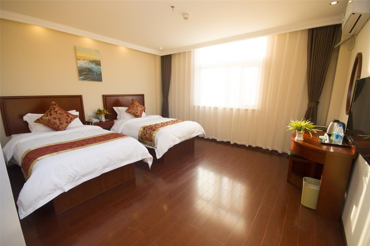 Greentree Inn Anhui Hefei Qianshan Road Business Hotel Exterior foto
