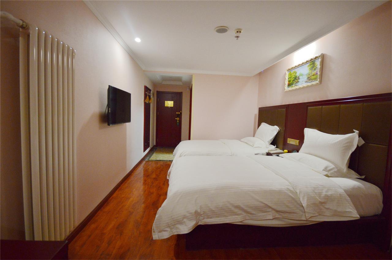 Greentree Inn Anhui Hefei Qianshan Road Business Hotel Exterior foto
