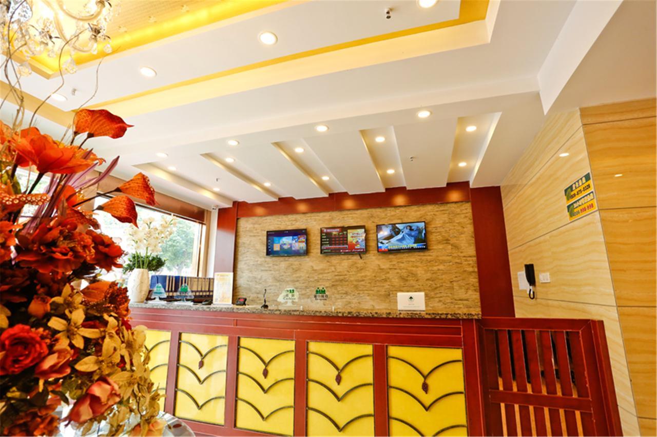 Greentree Inn Anhui Hefei Qianshan Road Business Hotel Exterior foto