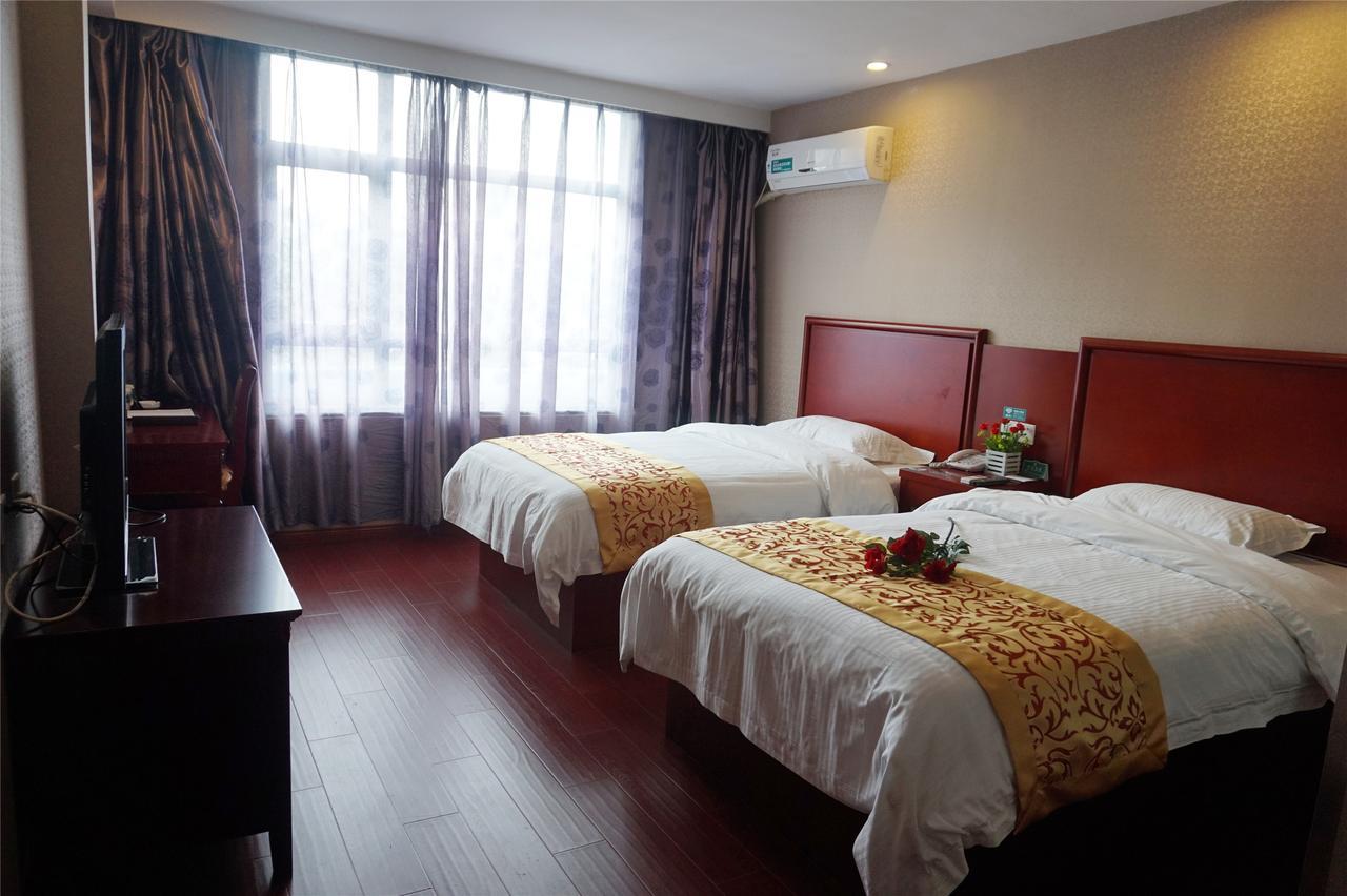 Greentree Inn Anhui Hefei Qianshan Road Business Hotel Exterior foto